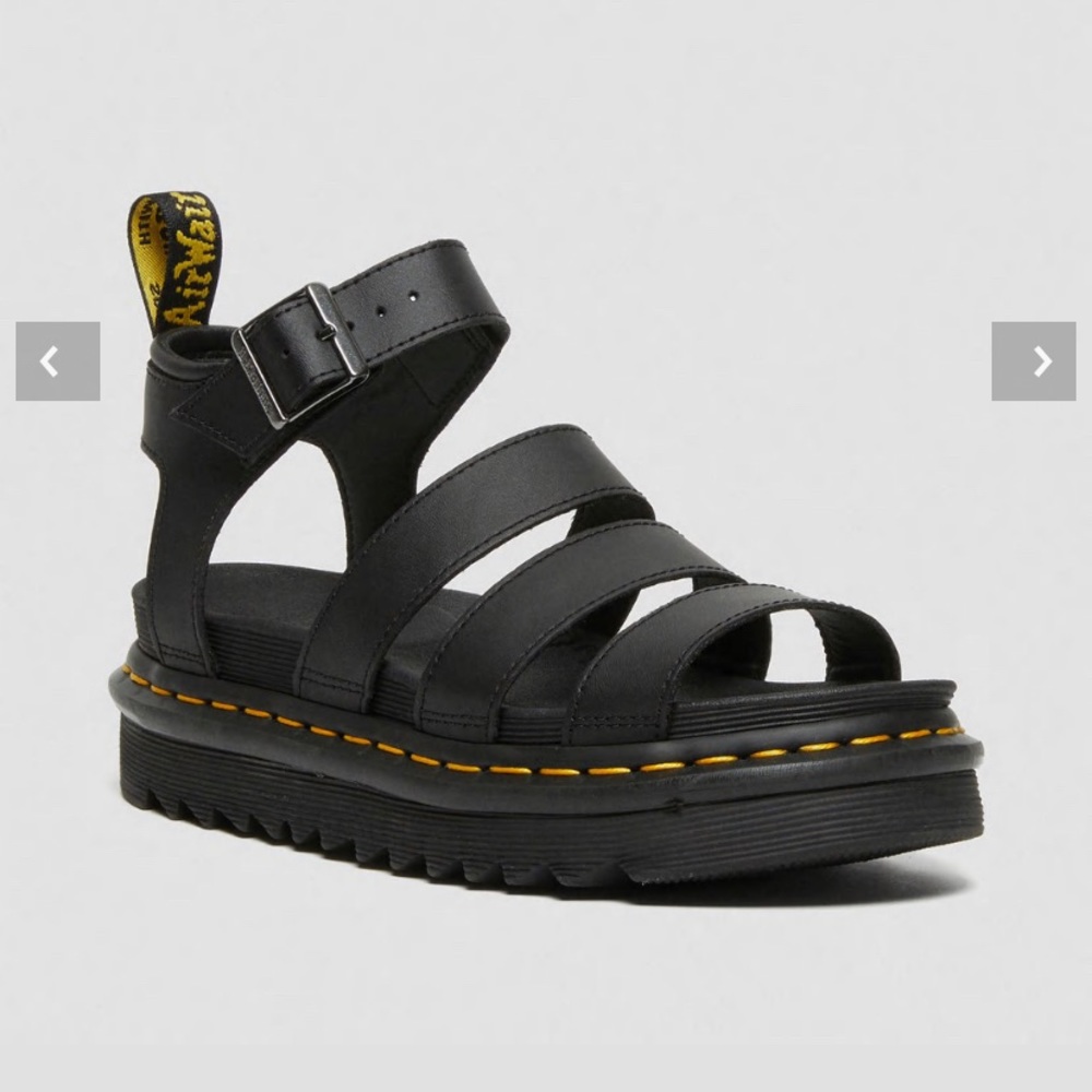 Dr. Martens Blaire Hydro Leather Sandals, women’s leather sandals, size US 8